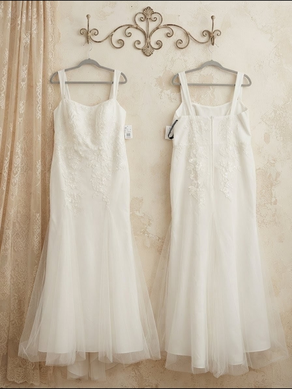 David's Bridal Mermaid Wedding Dress